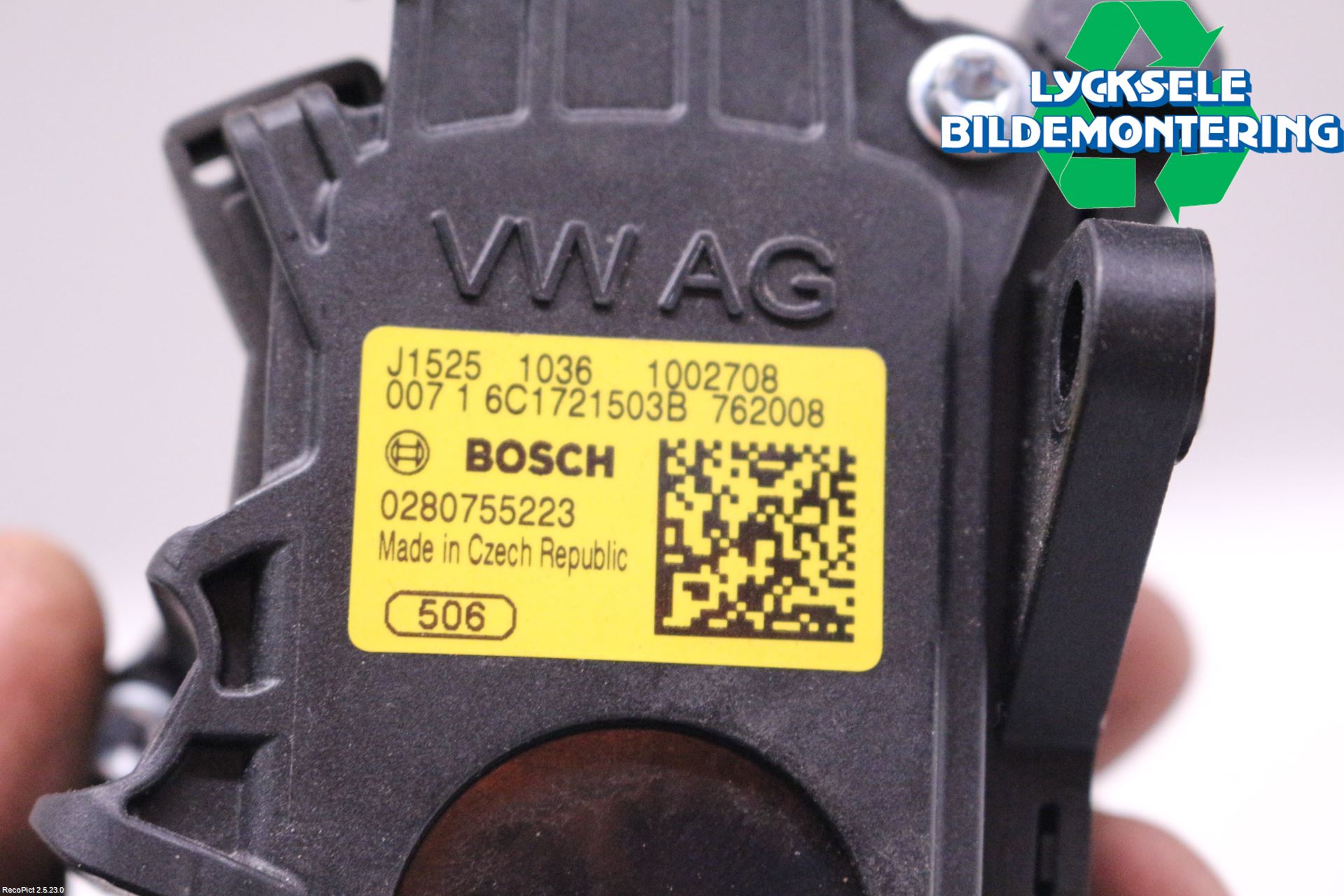 Skoda RAPID Gaspedal