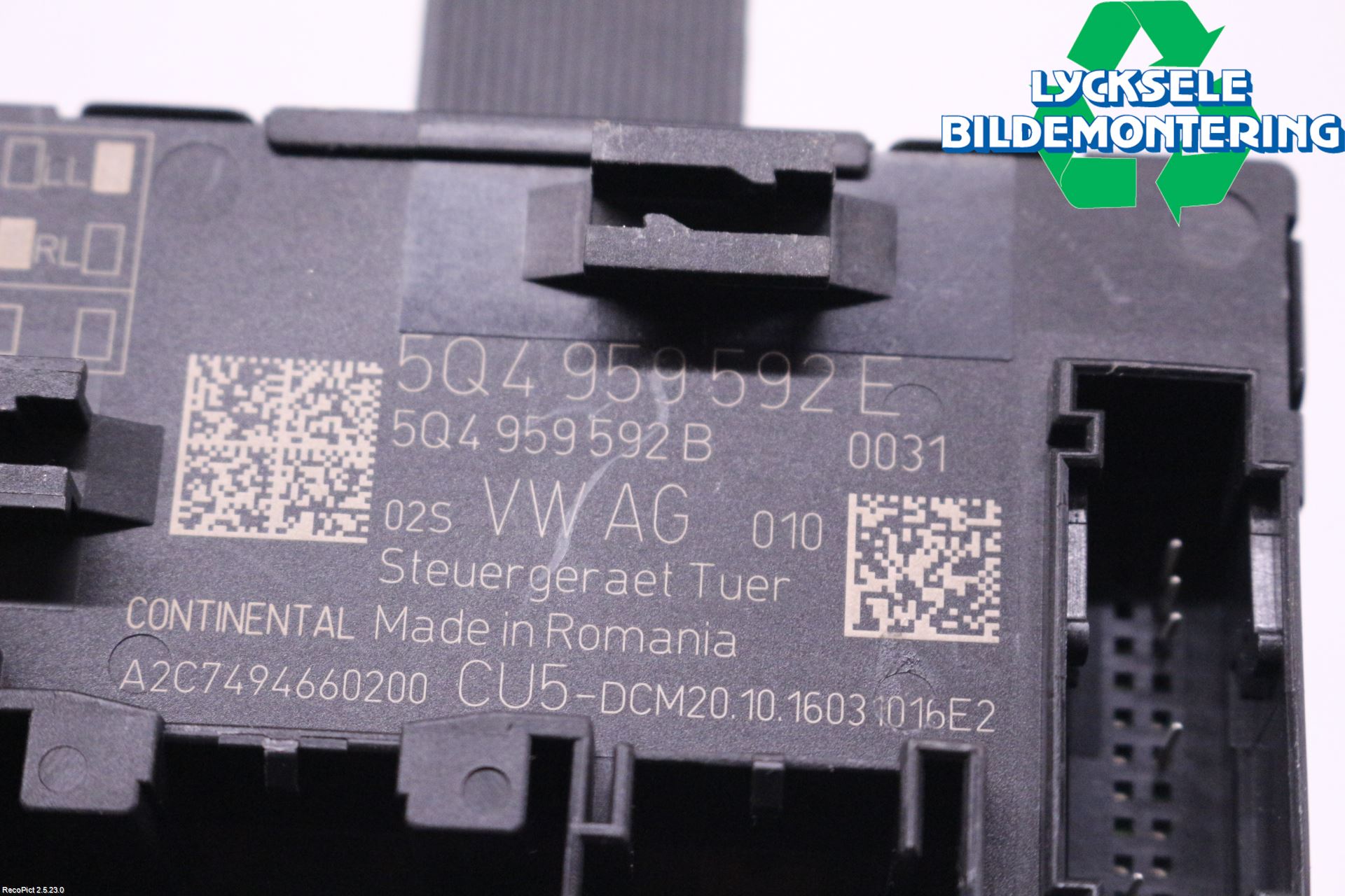 Skoda OCTAVIA (5E) 13-20 Styrenhet Dörr