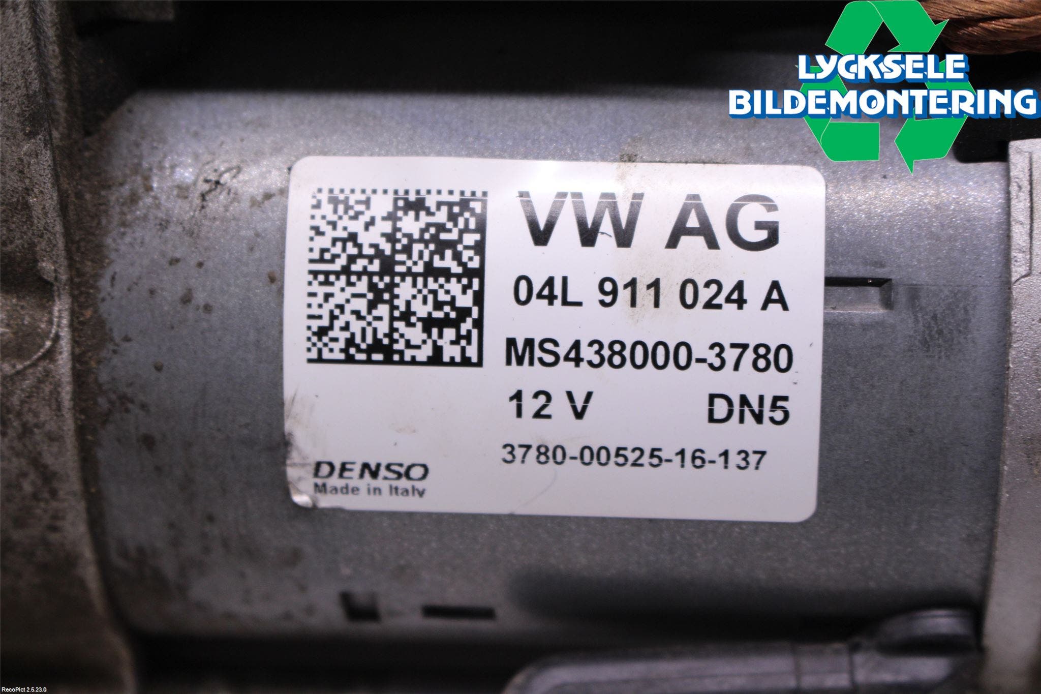 Audi A4/S4 B9 16-19 Startmotor Diesel