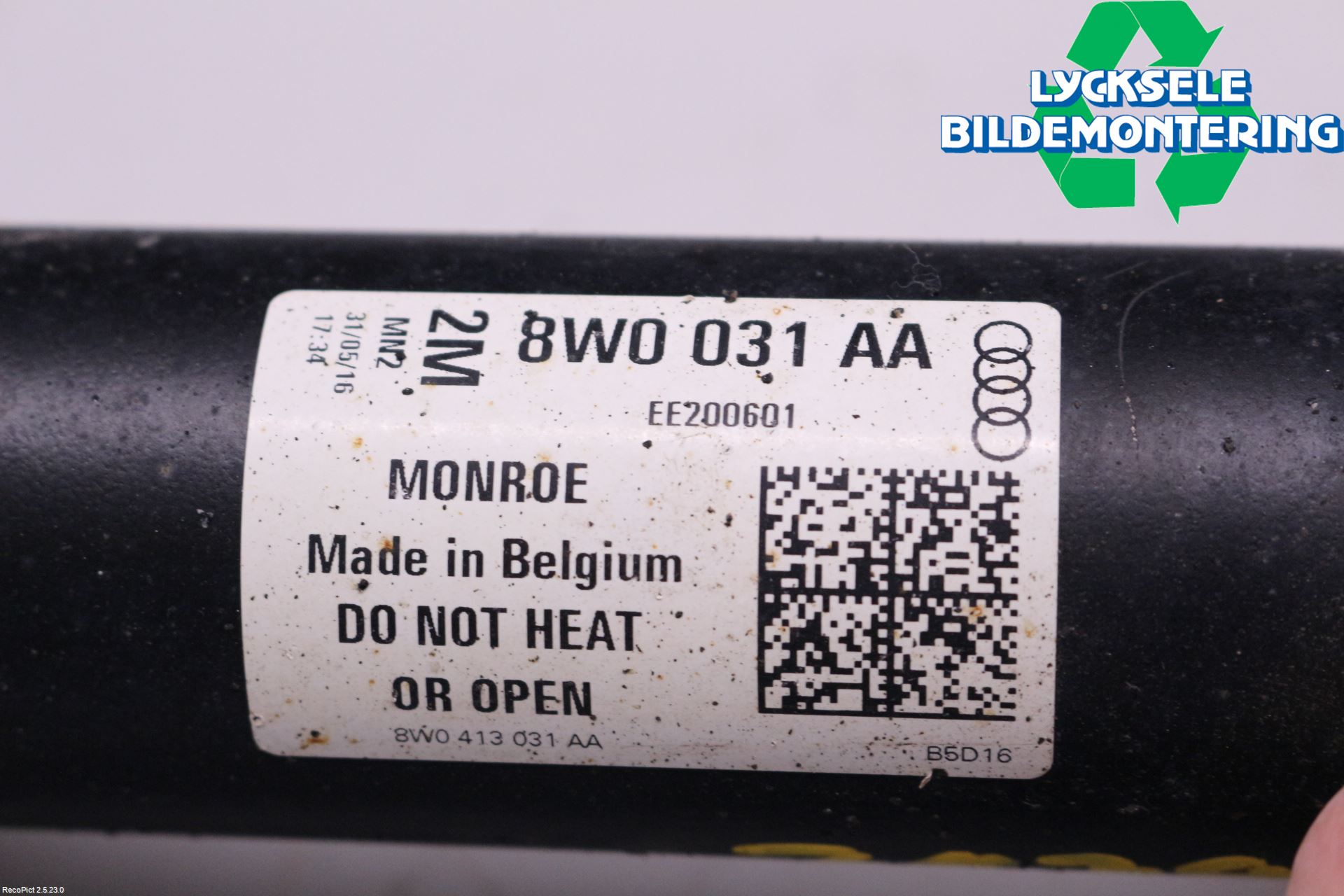 Audi A4/S4 B9 16-19 Fjäderben Fram Vänster