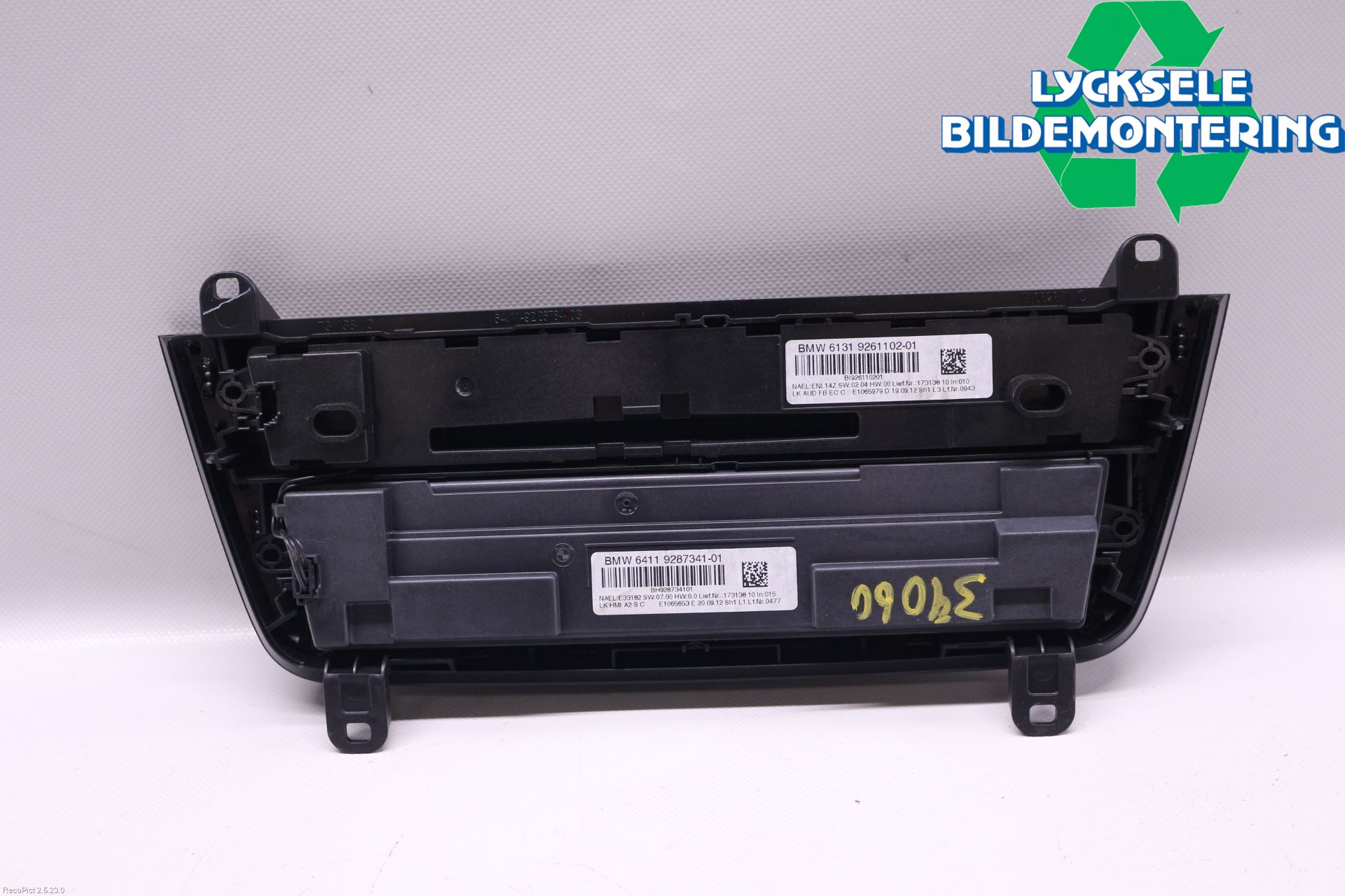 BMW 3 F30/F31/F80 12-19 Ac Styrenhet Ac Manöveren