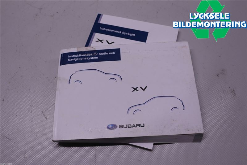 Subaru XV 18-22 Instruktionsbok