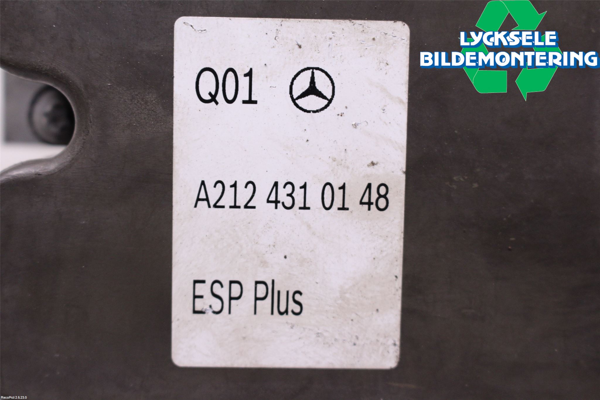 Mercedes-Benz MB E-KLASS (W212) 09-16 Abs Hydraulaggregat