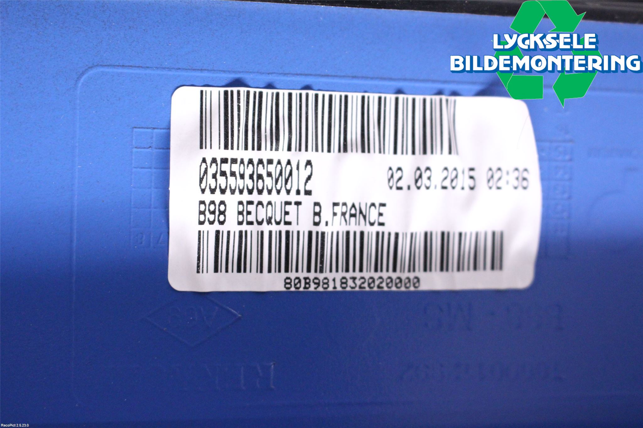 Renault CLIO IV 12-16 Spoiler Baklucka