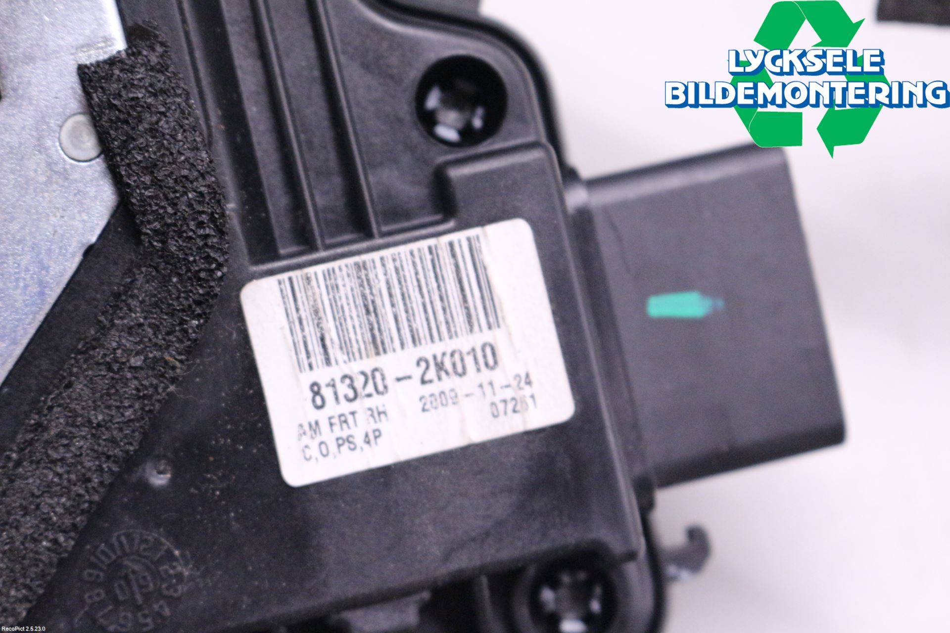 Kia SOUL 09- Låskista-Dörrlås