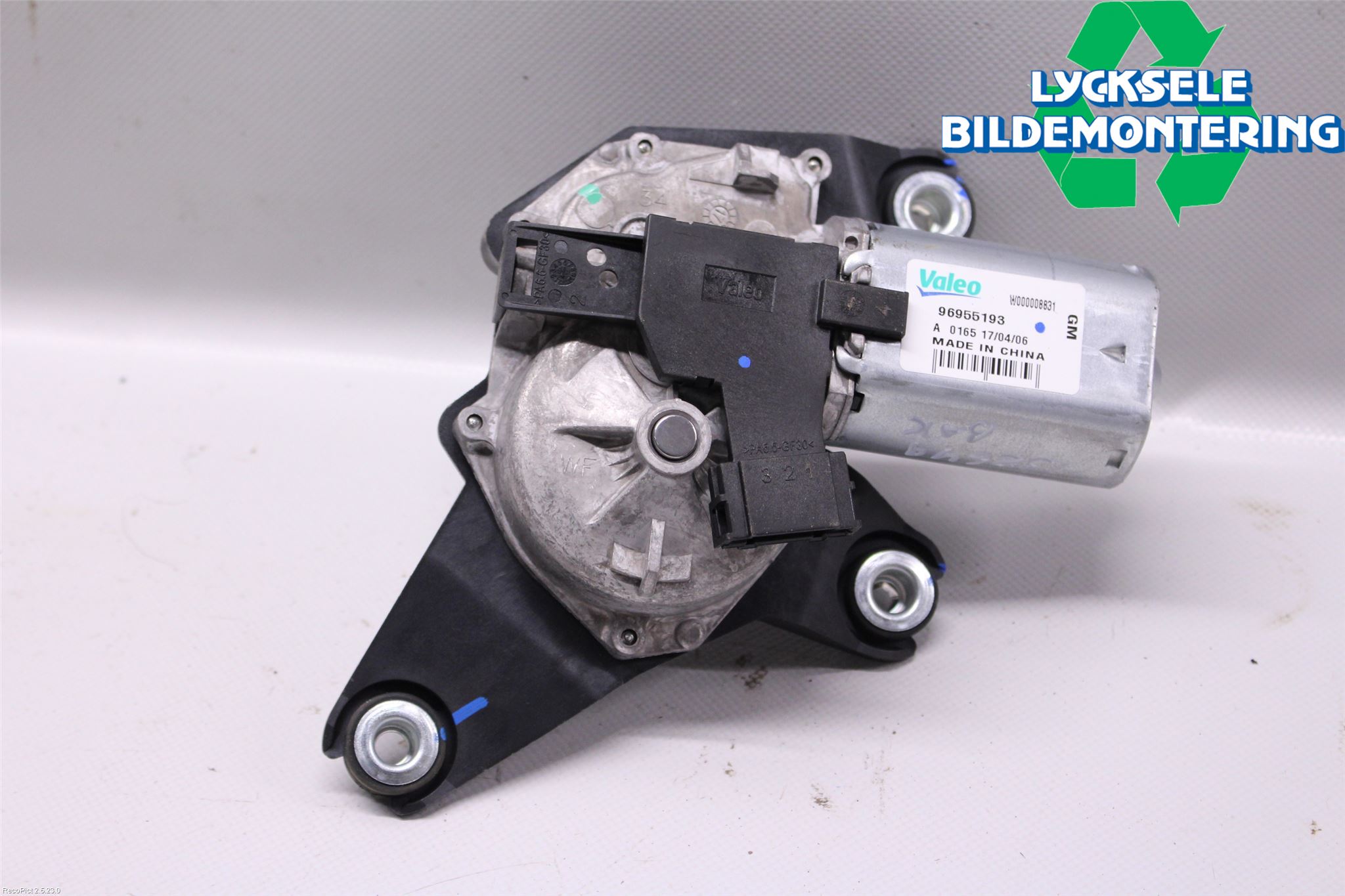 Opel MOKKA 13-20 Torkarmotor Baklucka