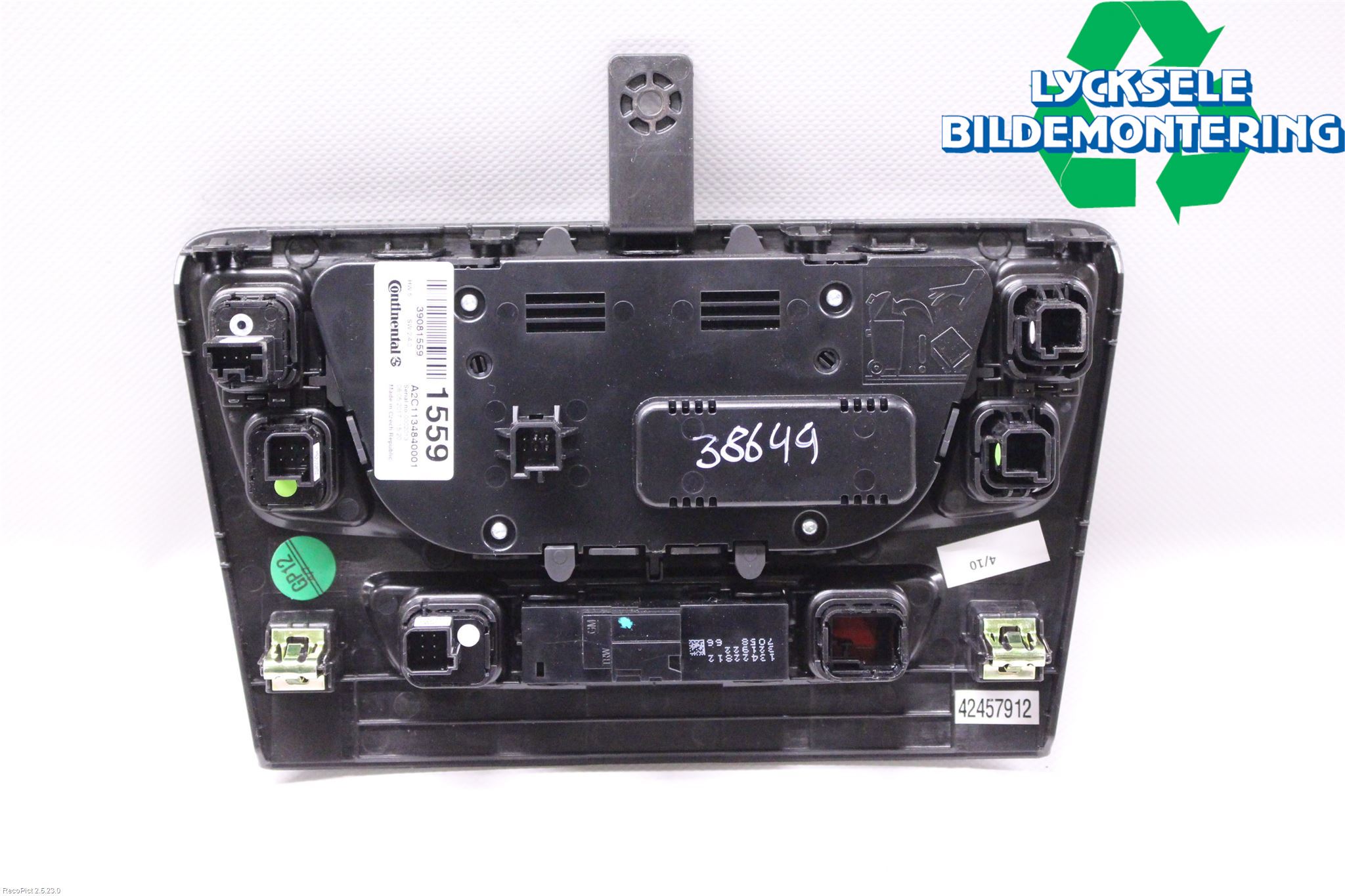 Opel MOKKA 13-20 Ac Styrenhet Ac Manöveren