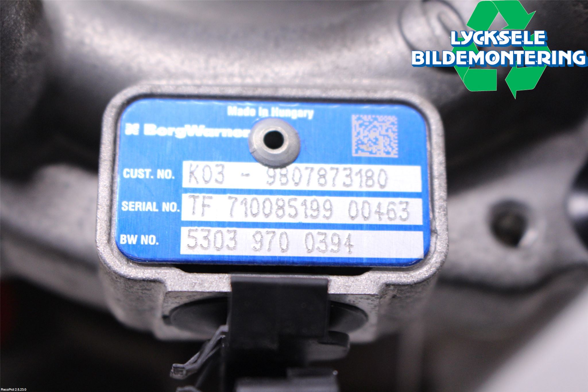 Ford KUGA 17-19 Turboaggregat