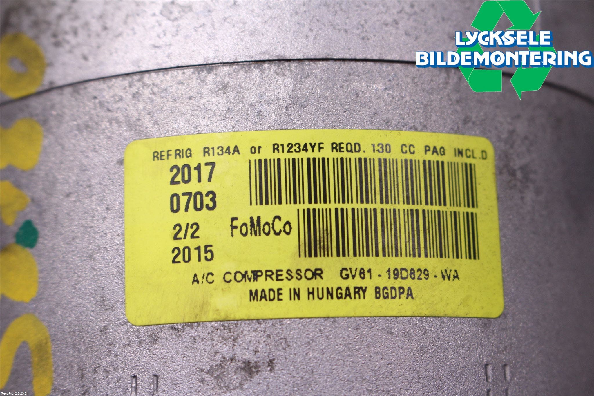 Ford KUGA 17-19 Ac Kompressor