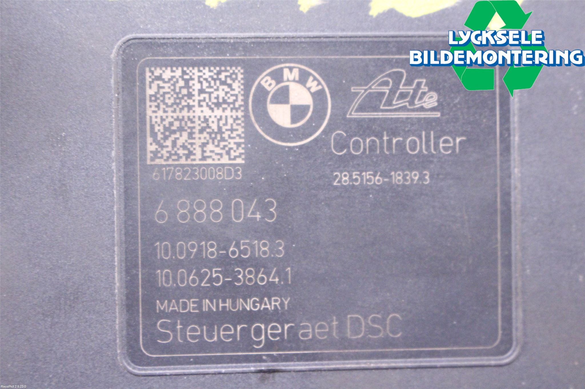 BMW X1 F48 15-22 Abs Hydraulaggregat