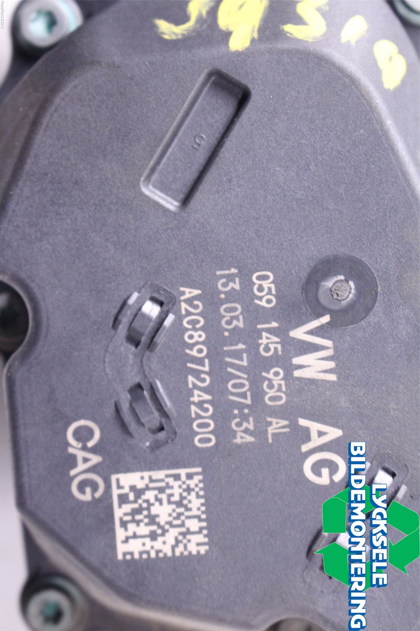 Volkswagen VW AMAROK 2H 10-22 Injspjällhus