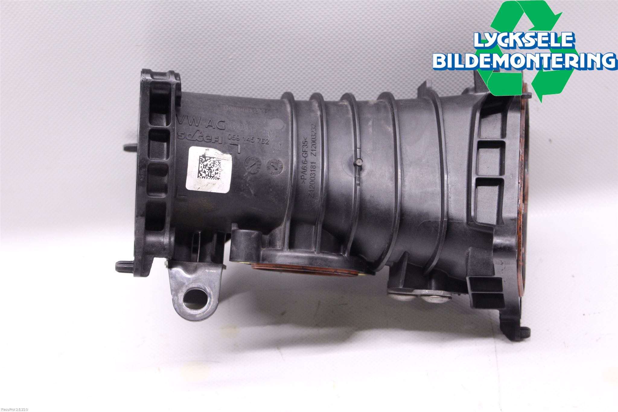 Volkswagen VW AMAROK 2H 10-22 Luftspjällhus-Trottelhus