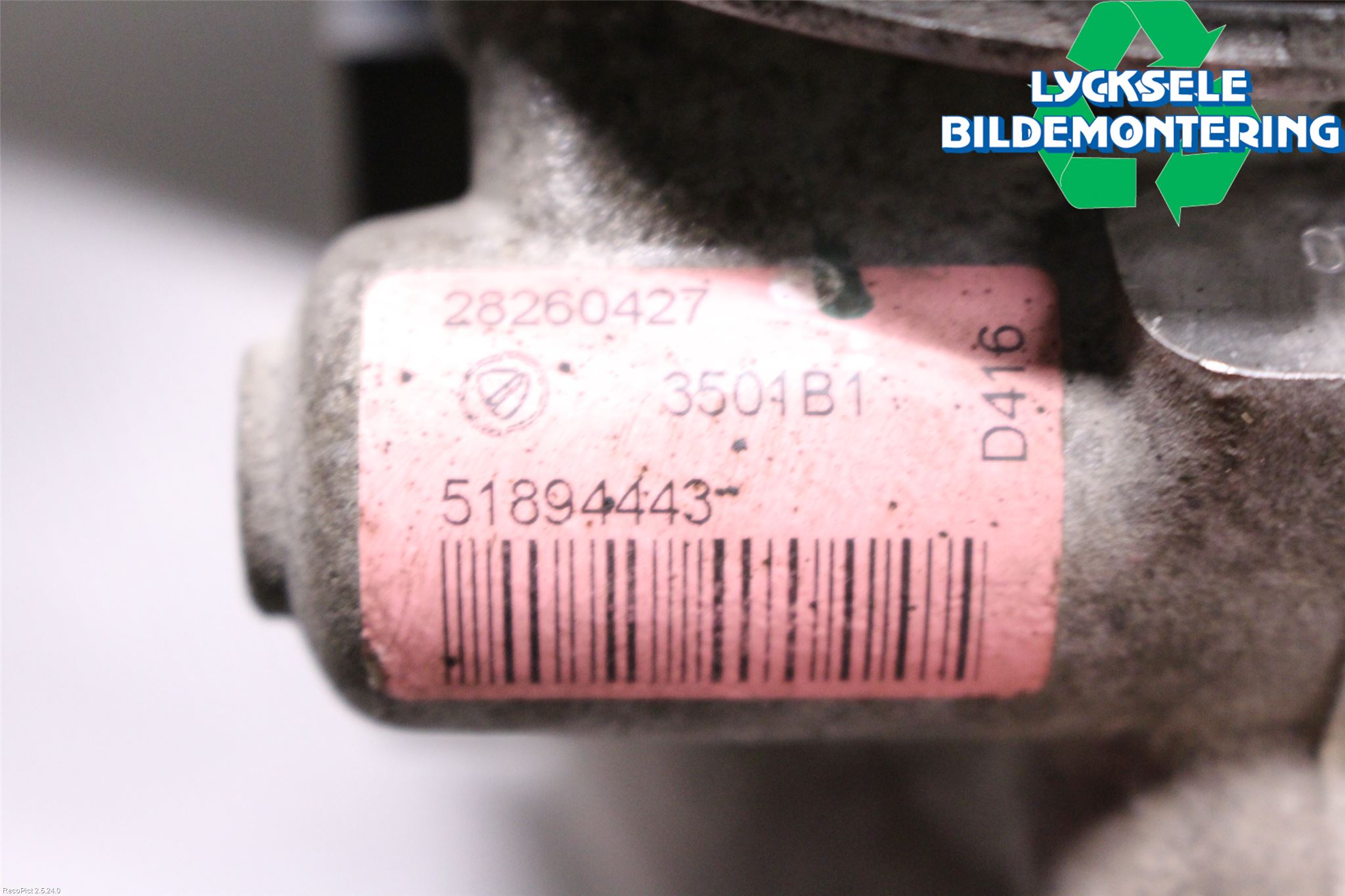 Fiat DOBLO CARGO Styrservopump