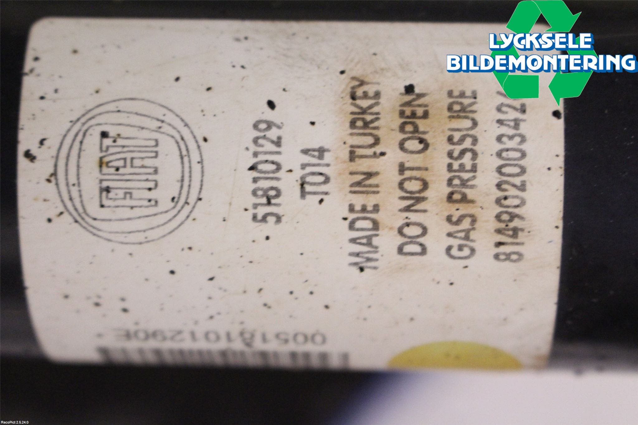 Fiat DOBLO CARGO Stötdämpare Bak