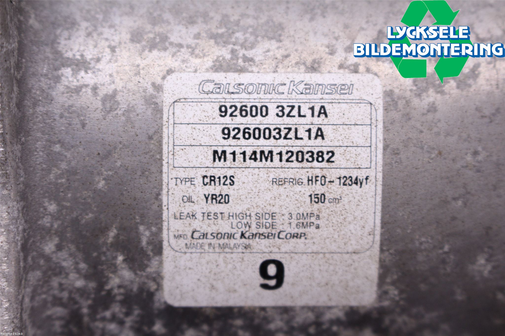 Nissan PULSAR Ac Kompressor