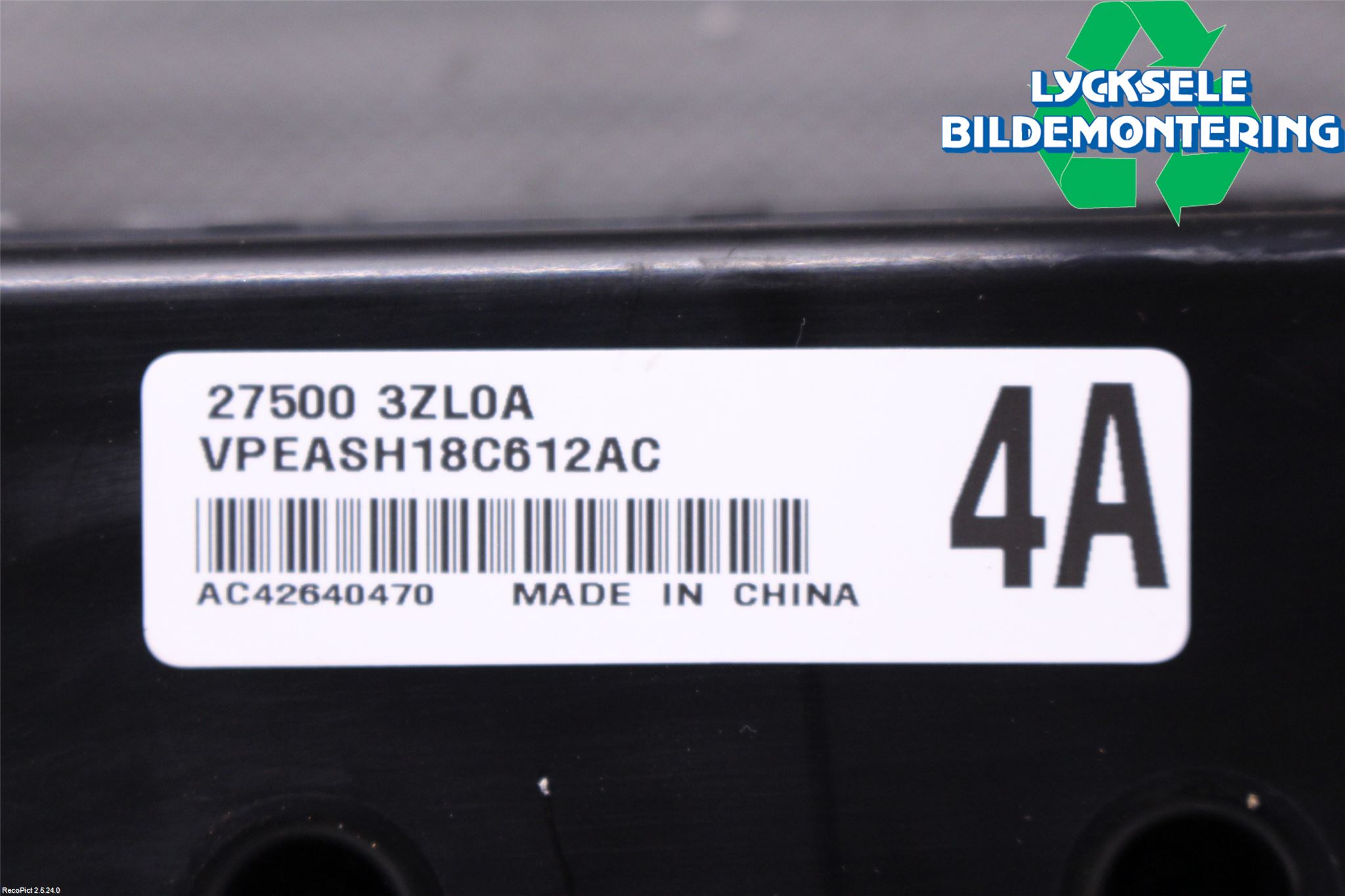 Nissan PULSAR Ac Styrenhet Ac Manöveren