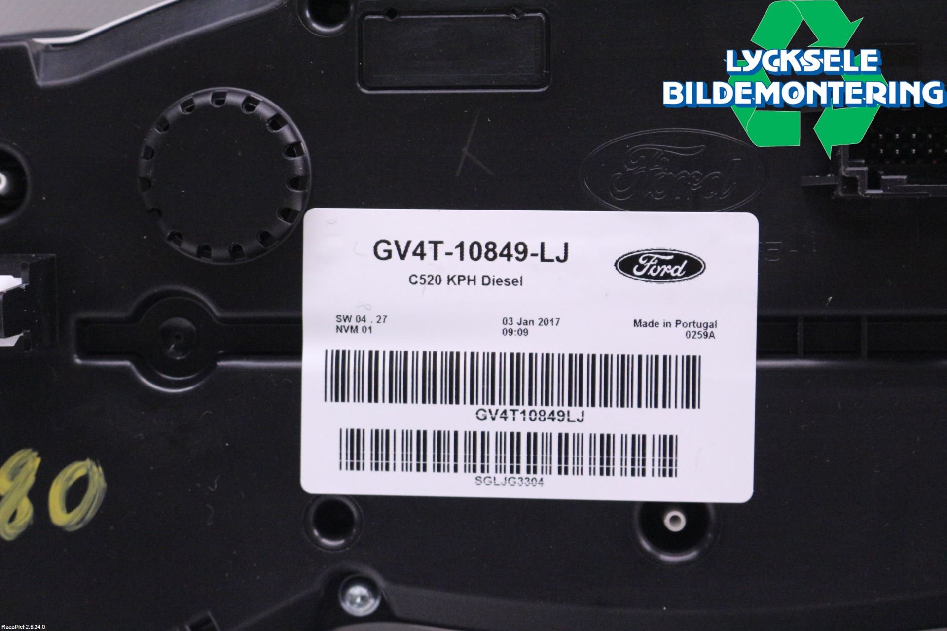 Ford KUGA 17-19 Instrument Komb