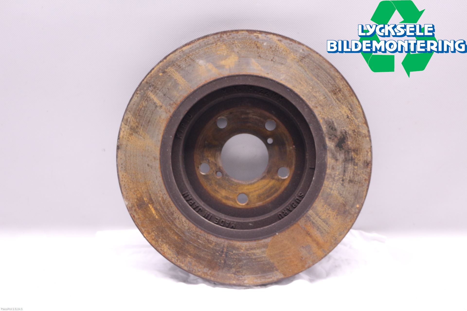 Subaru XV 18-22 Bromsskiva Fram