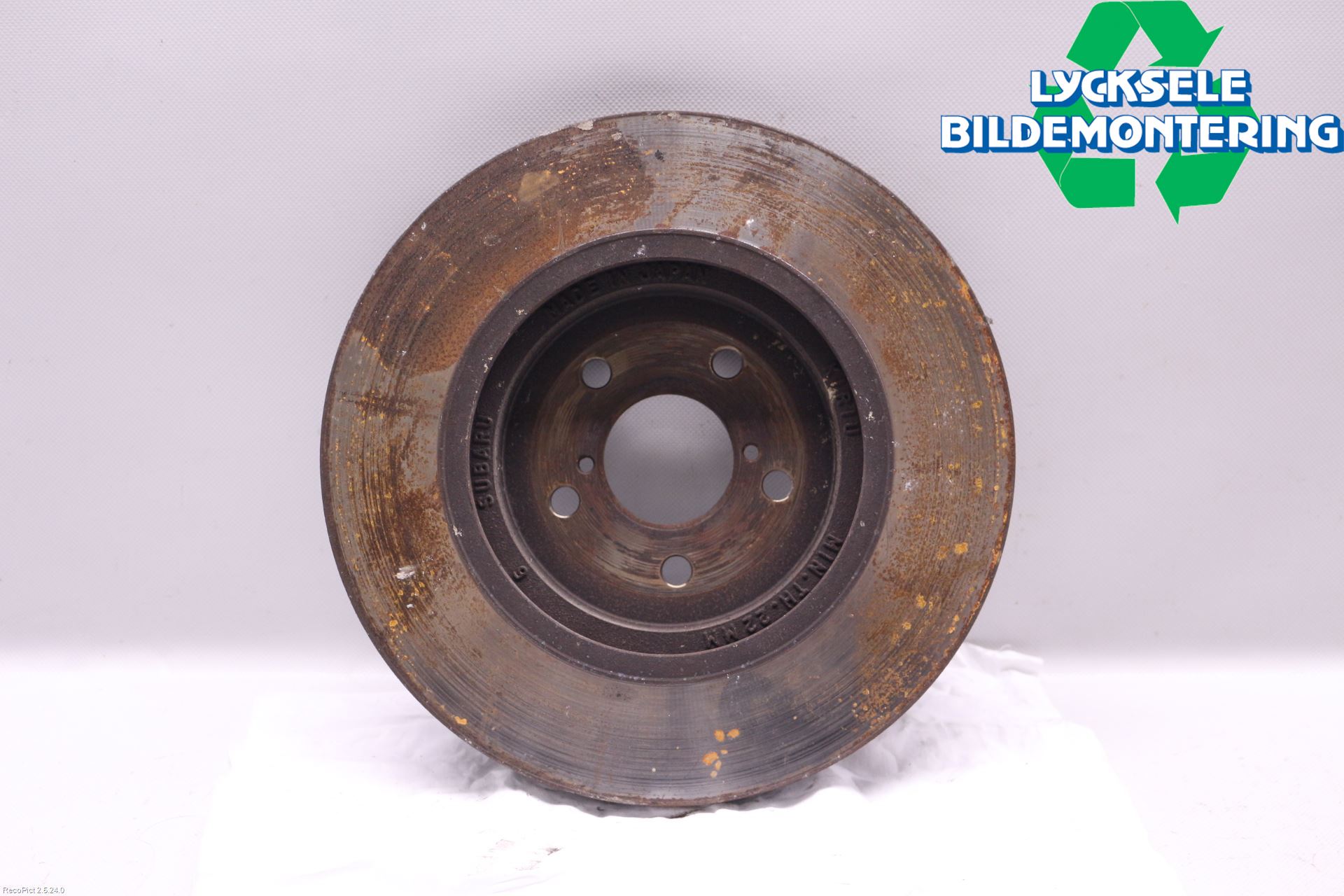 Subaru XV 18-22 Bromsskiva Fram