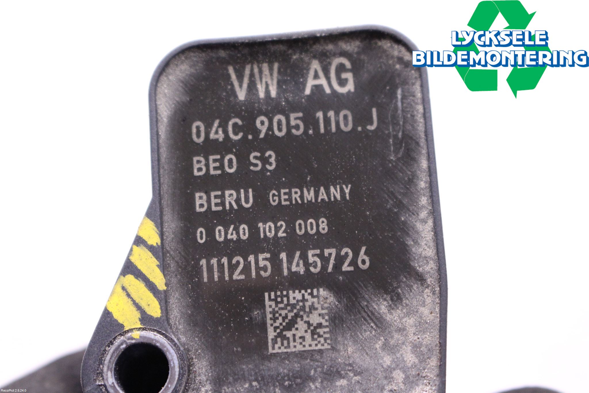 Volkswagen VW GOLF / E-GOLF VII 13-20 Tändspole