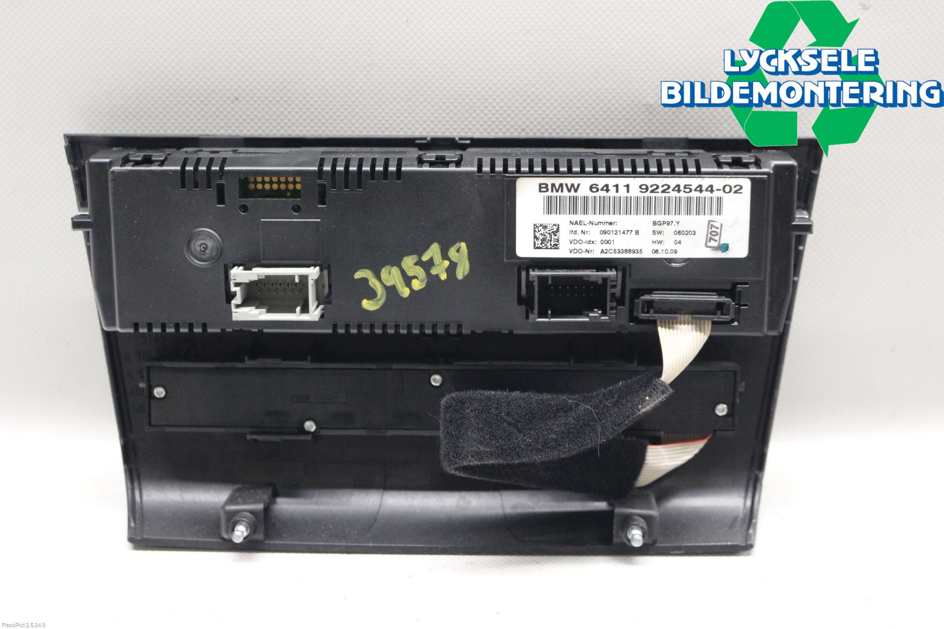 BMW 1 E87/81 5D/3D 03-11 Ac Styrenhet Ac Manöveren