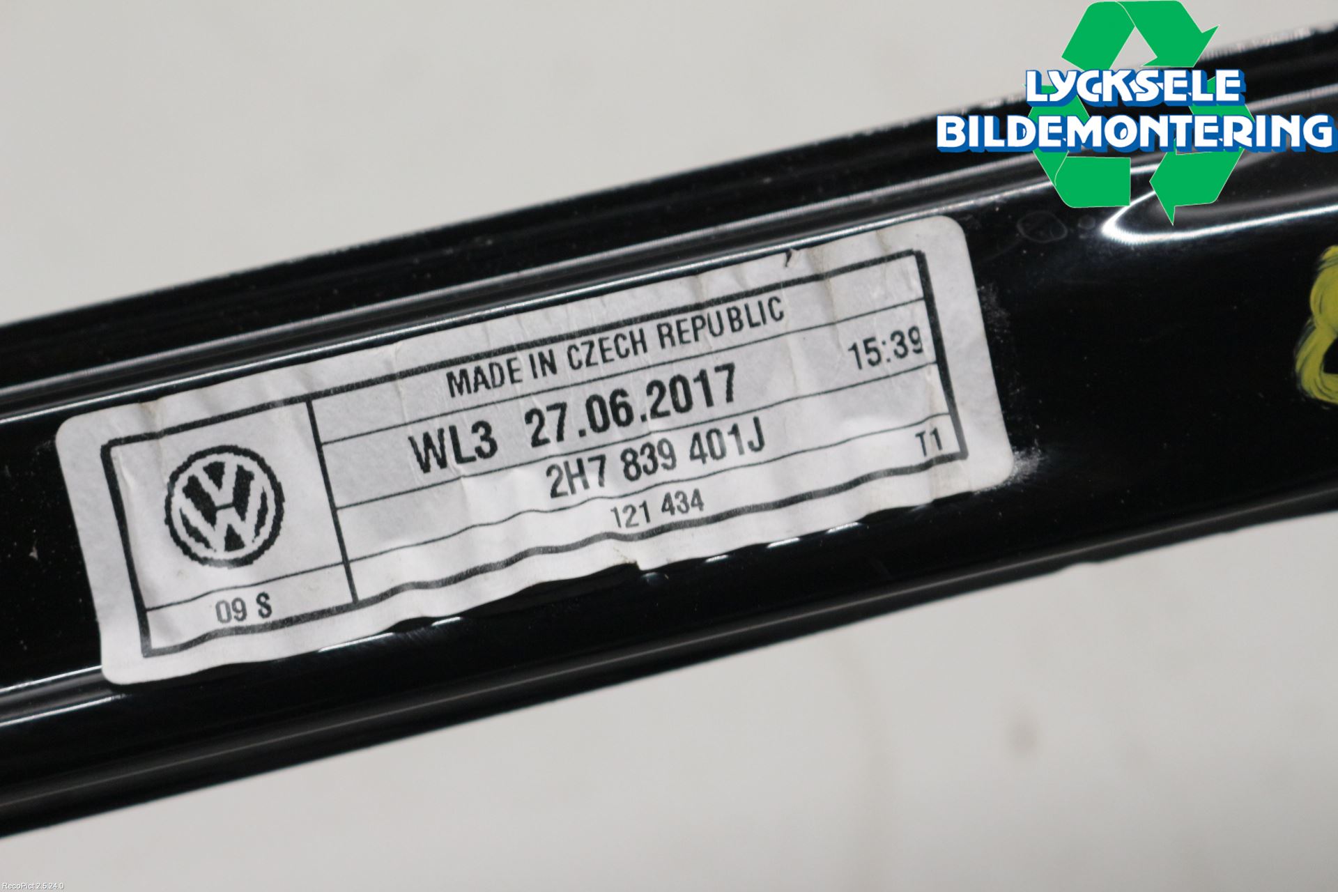 Volkswagen VW AMAROK 2H 10-22 Fönsterhissmekanism