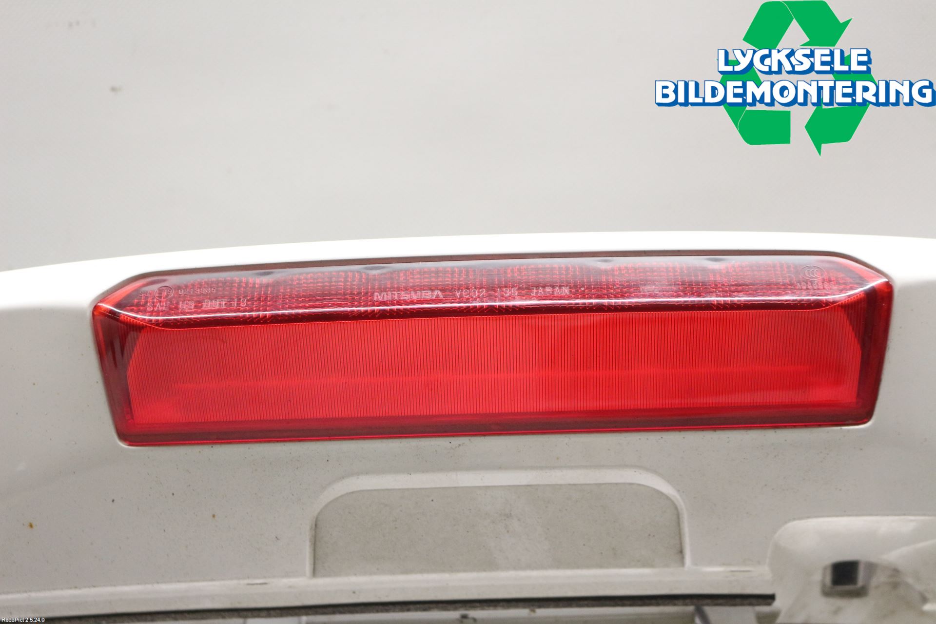 Subaru LEVORG 14-20 Spoiler Baklucka