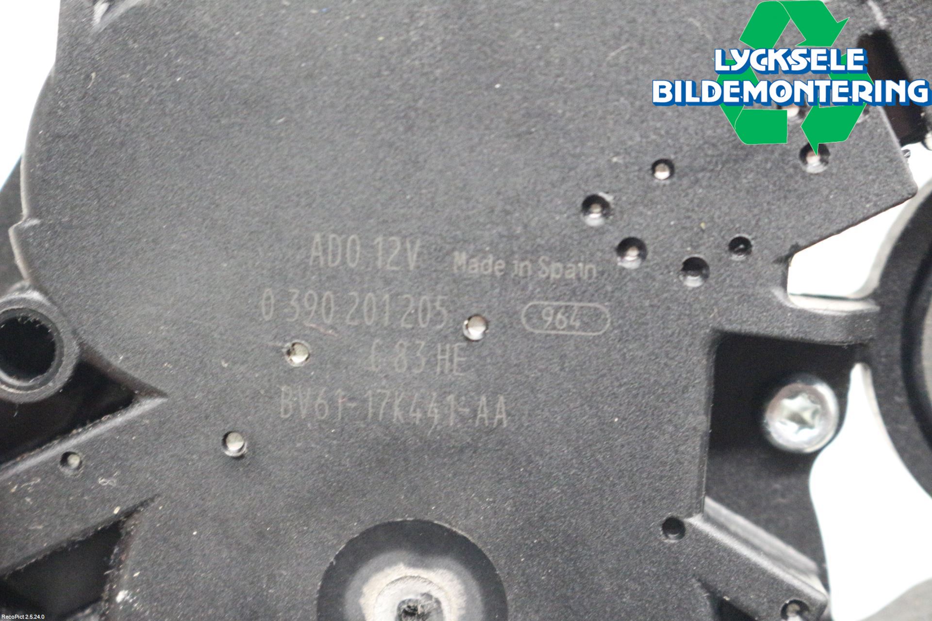 Ford FOCUS 11-14 Torkarmotor Baklucka