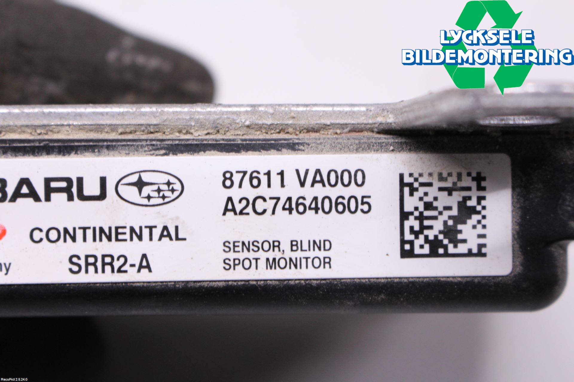 Subaru OUTBACK 15-20 Sensor Aktivt Kollisionsskydd