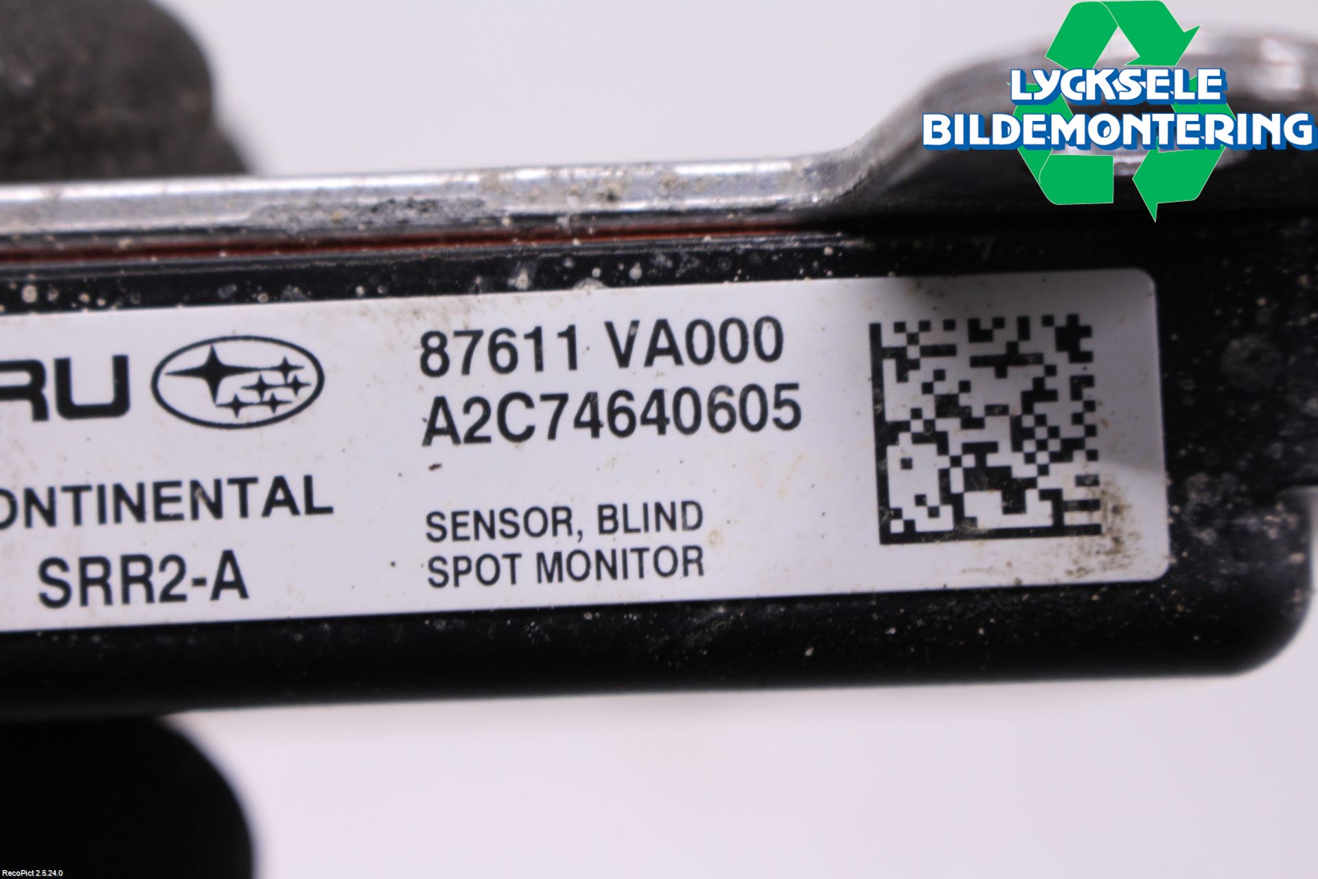 Subaru OUTBACK 15-20 Sensor Aktivt Kollisionsskydd