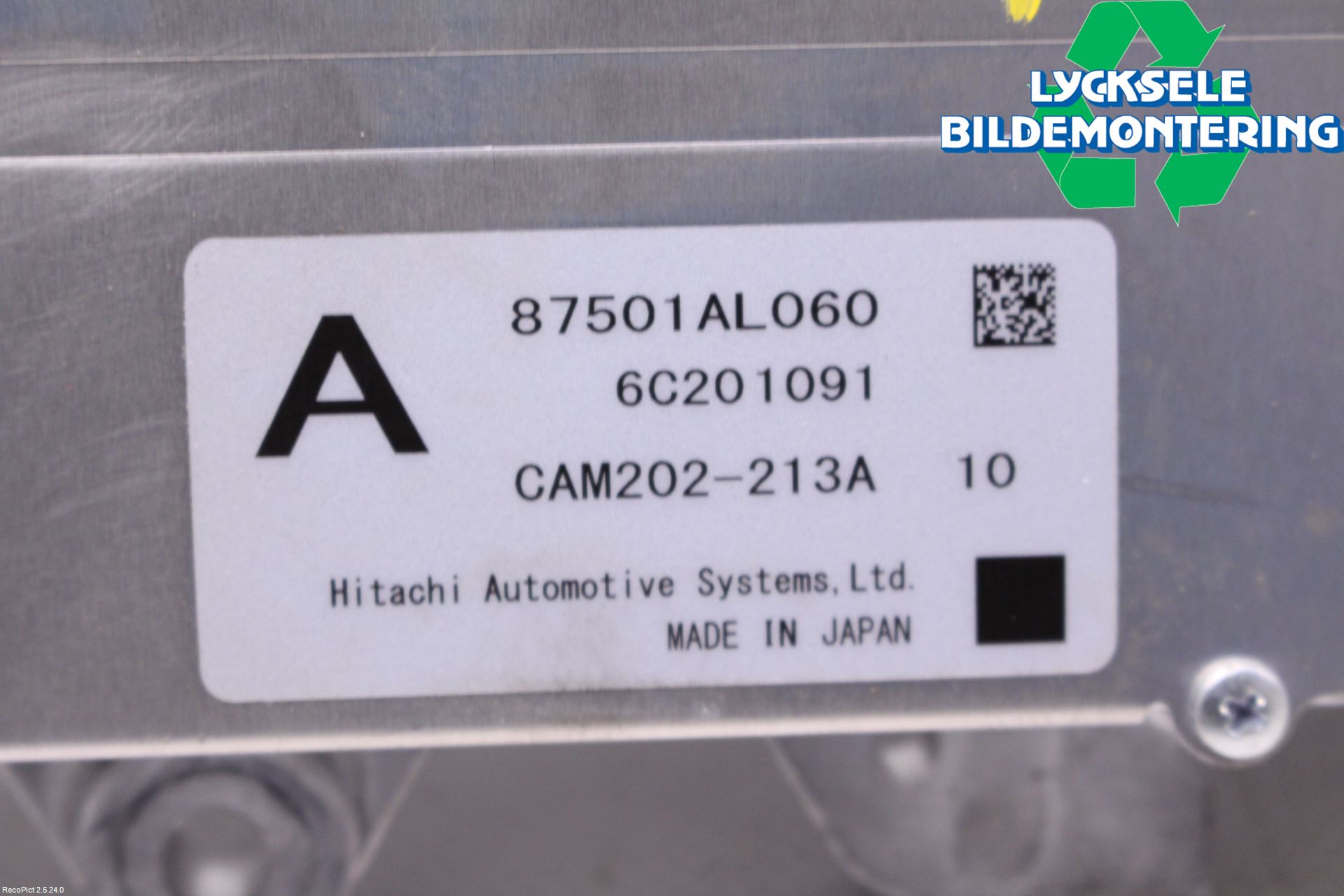 Subaru OUTBACK 15-20 Sensor Aktivt Kollisionsskydd