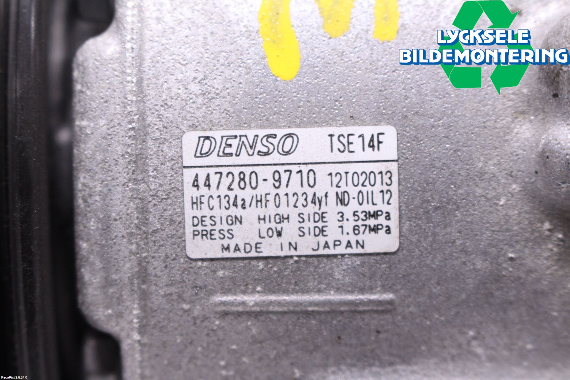 Subaru OUTBACK 15-20 Ac Kompressor