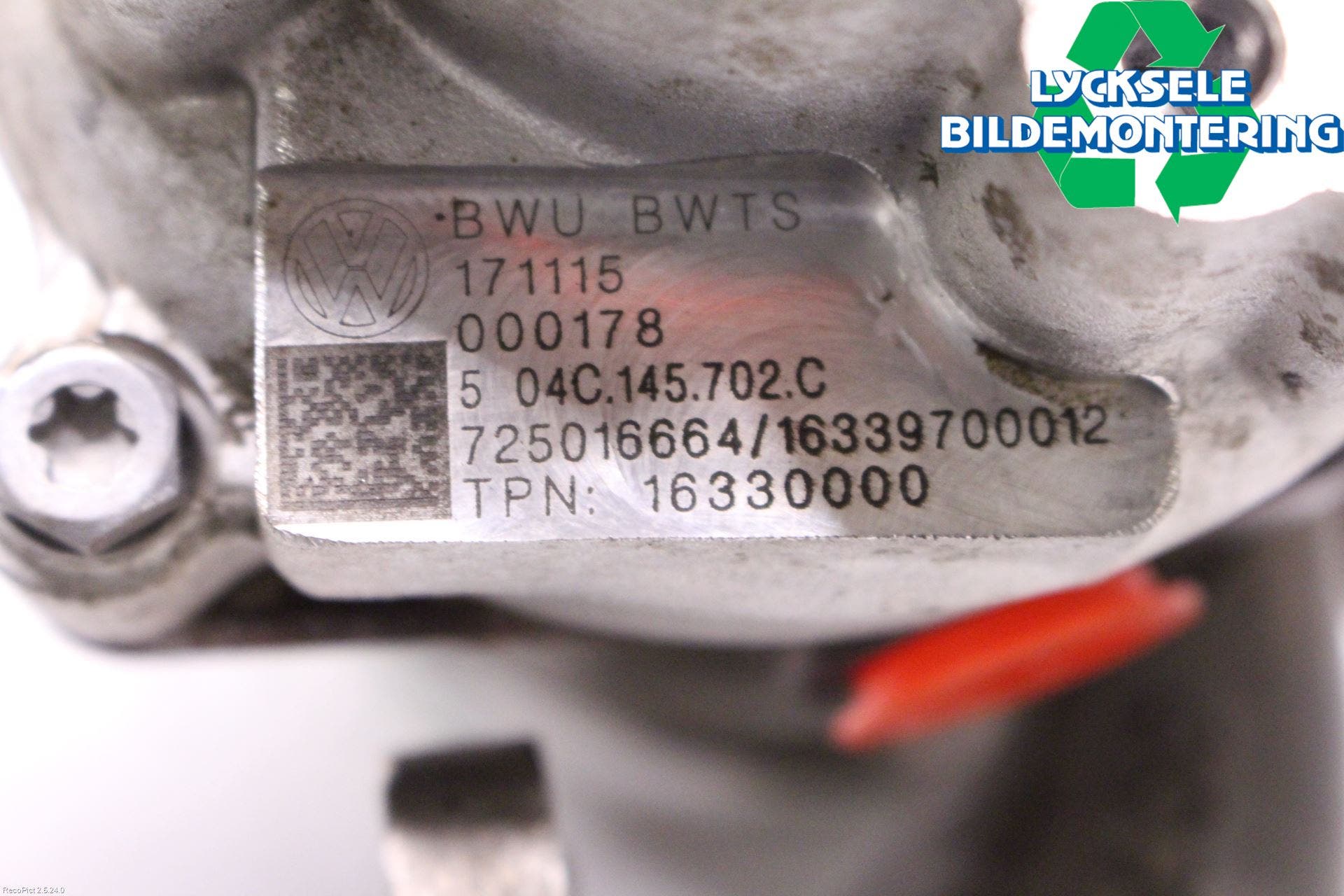 Seat IBIZA IV 08-16 Turboaggregat