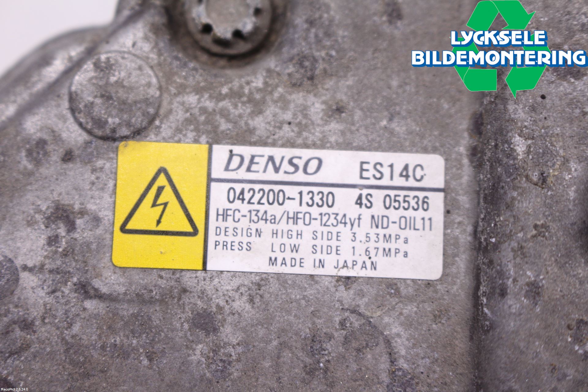 Toyota AURIS 13-19 Ac Kompressor