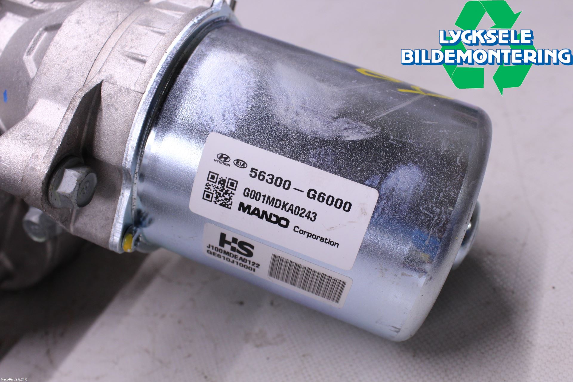 Kia PICANTO 17- Rattaxelagg Med Inb Servo