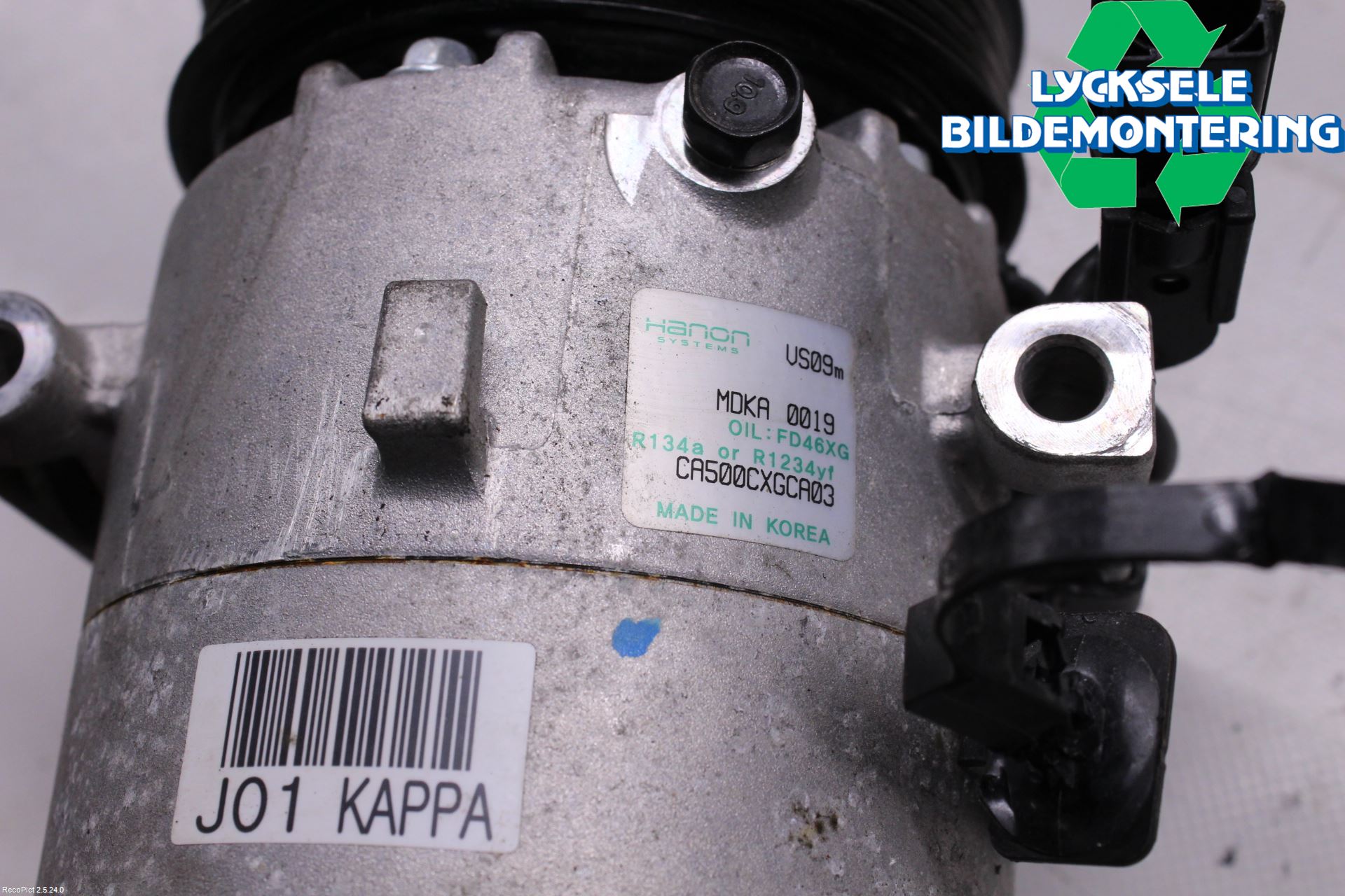 Kia PICANTO 17- Ac Kompressor