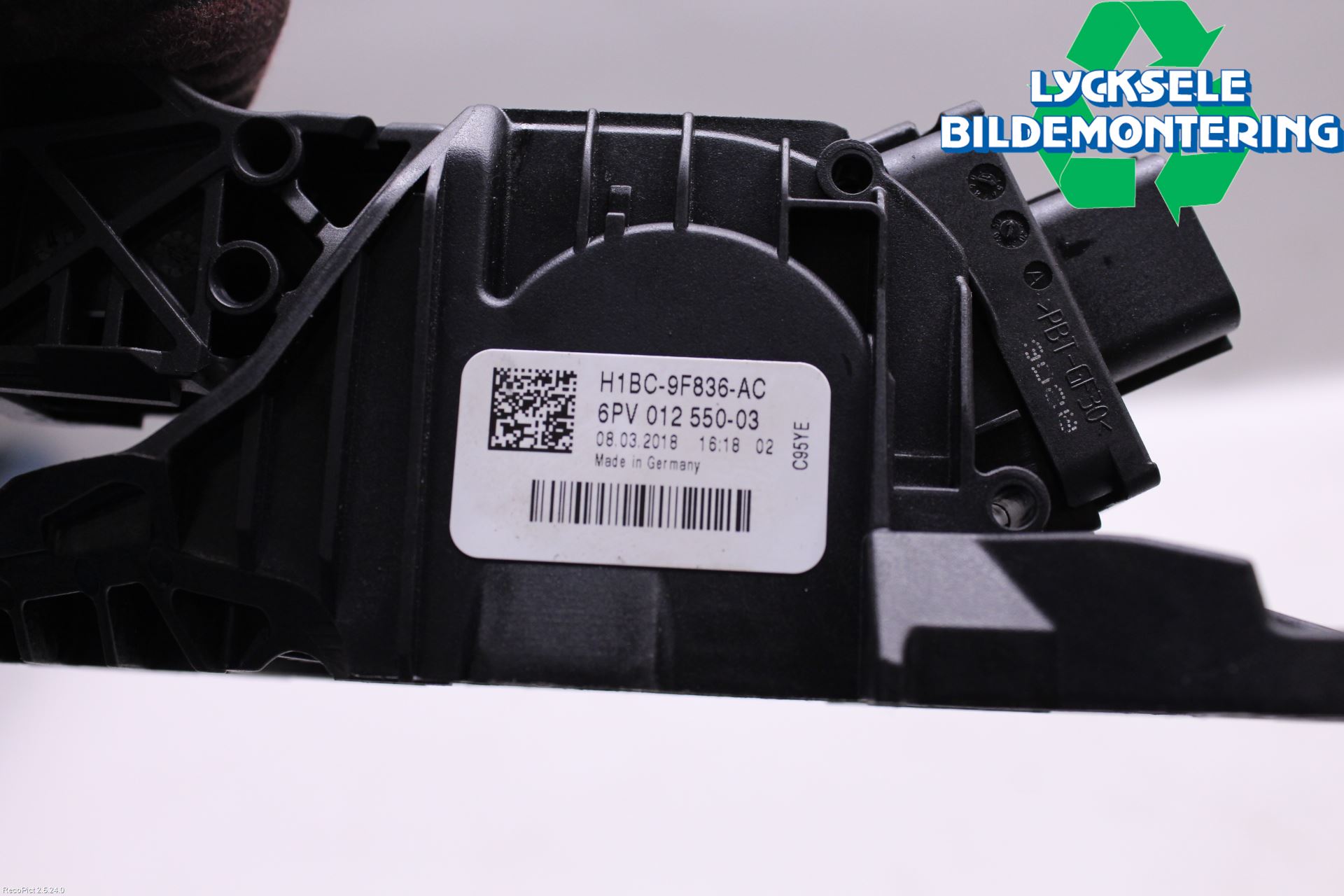 Ford ECOSPORT 17- Gaspedal