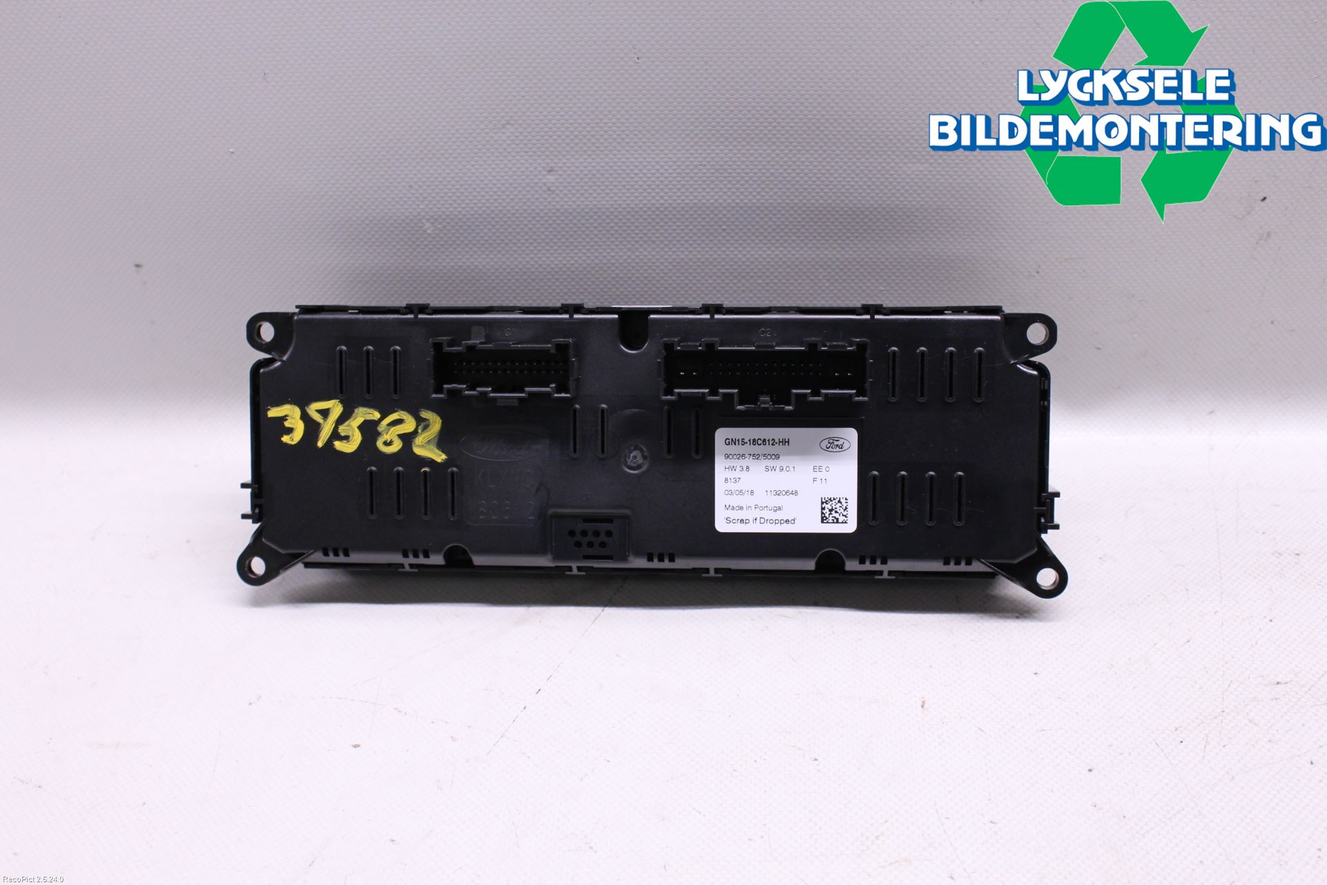 Ford ECOSPORT 17- Ac Styrenhet Ac Manöveren