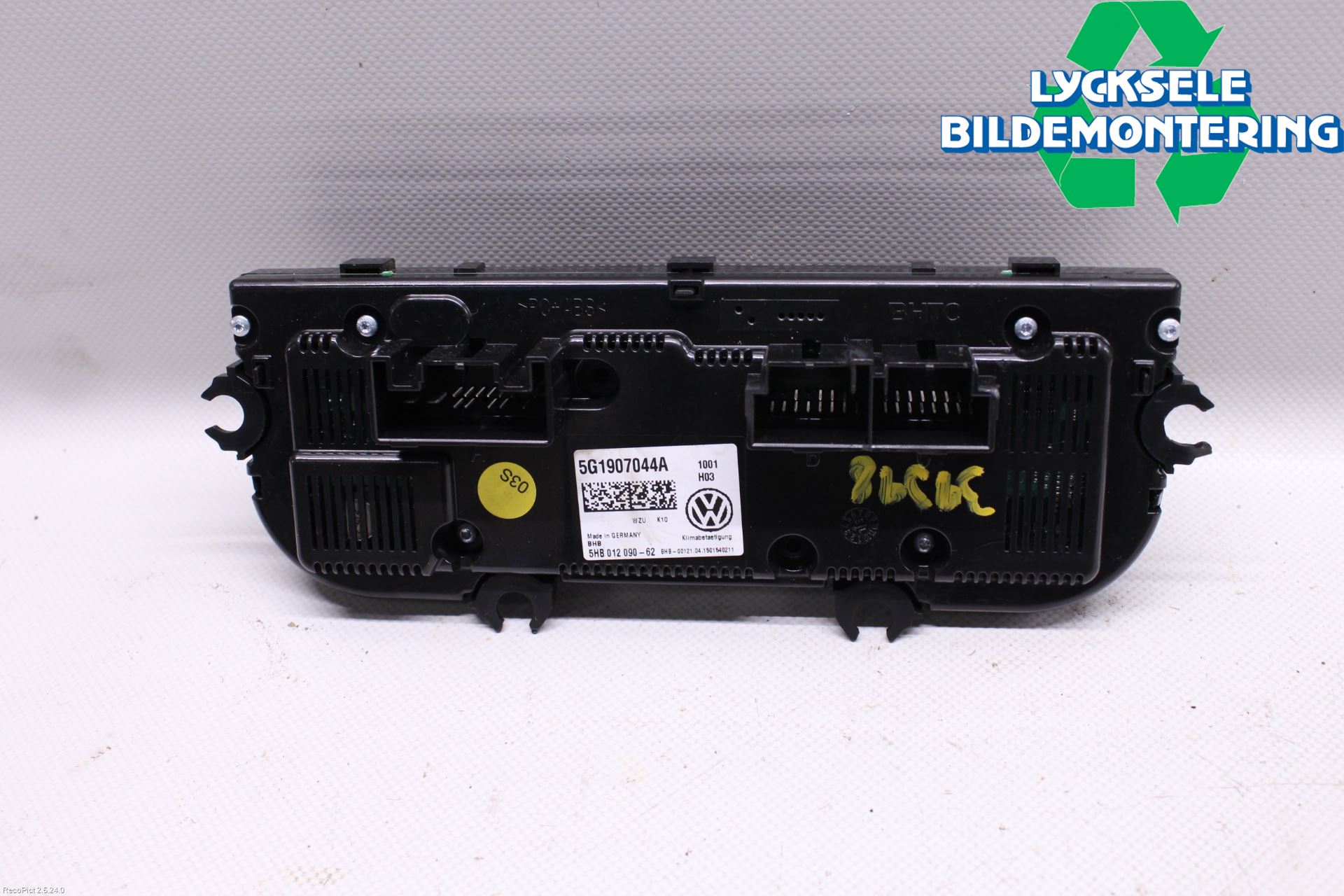 Volkswagen VW PASSAT 15-19 Ac Styrenhet Ac Manöveren