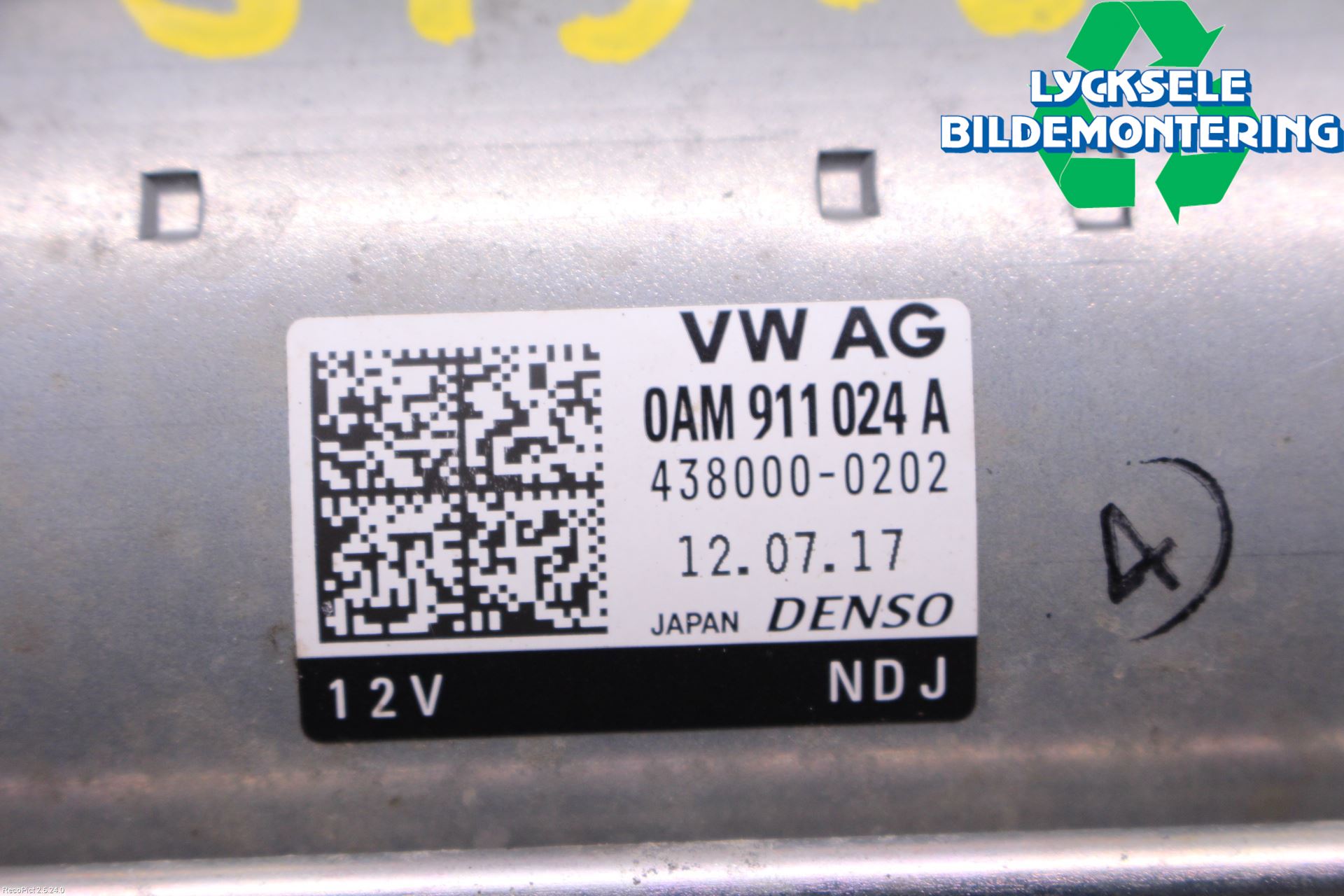 Volkswagen VW POLO VI 18->> Startmotor