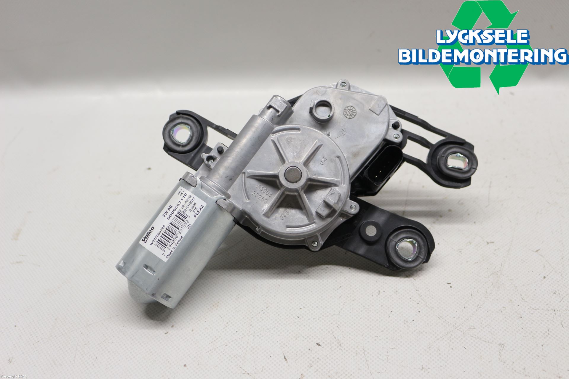 Volkswagen VW PASSAT 15-19 Torkarmotor Baklucka