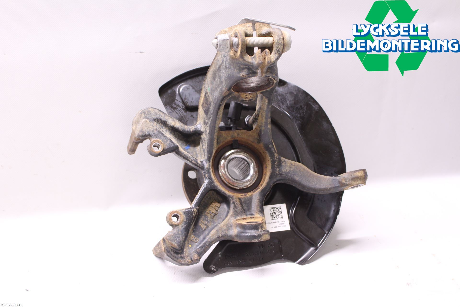 Volkswagen VW POLO VI 18->> Styrspindel Lagerhus Hö