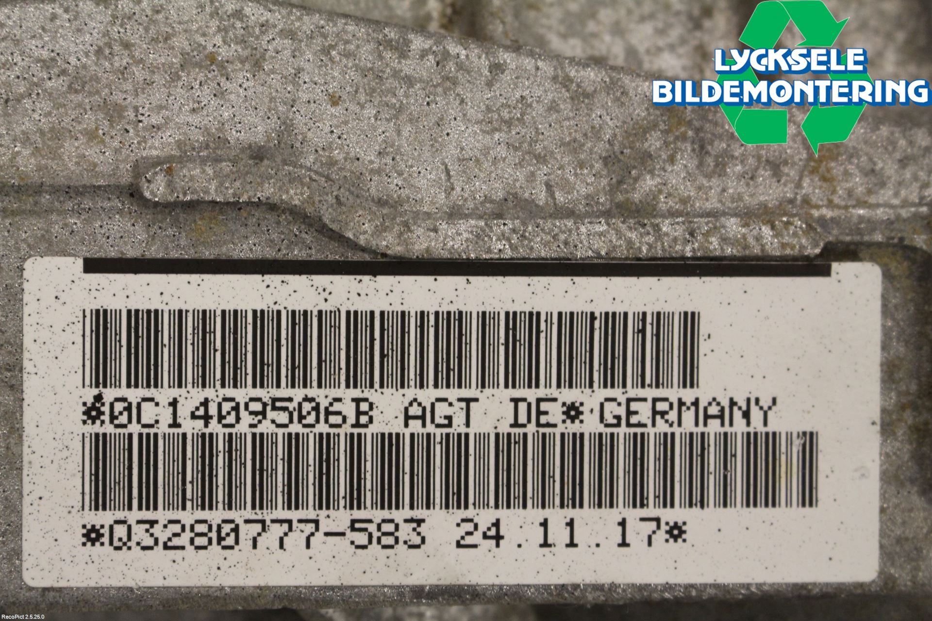 Volkswagen VW AMAROK 2H 10-22 Framvagn Diffrential