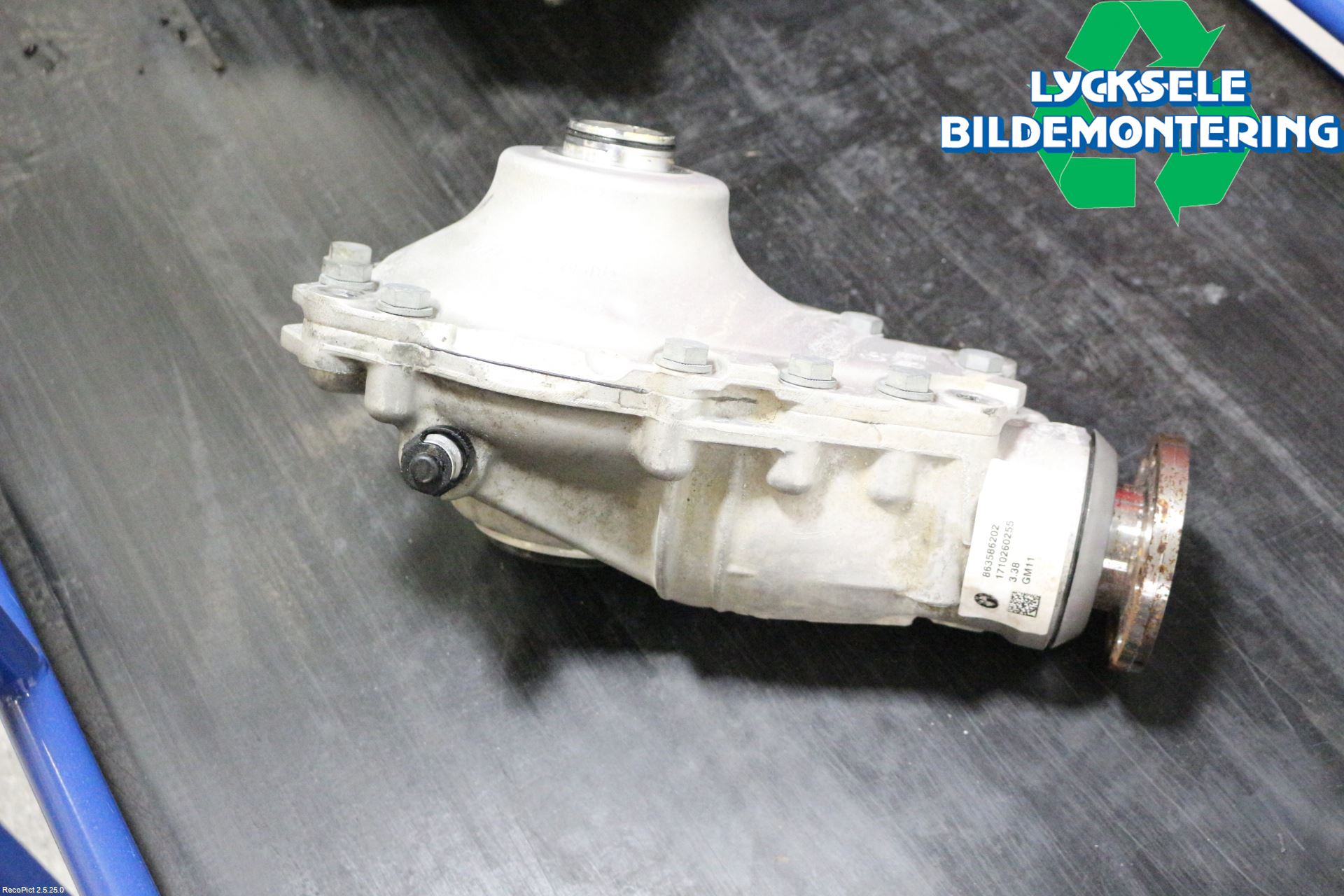 BMW 3 F30/F31/F80 12-19 Framvagn Diffrential