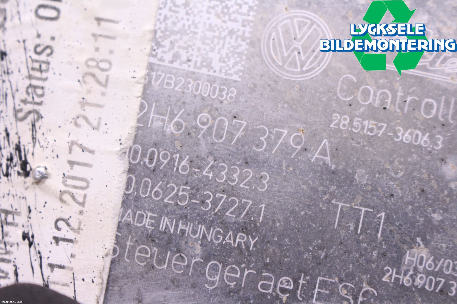 Volkswagen VW AMAROK 2H 10-22 Abs Hydraulaggregat