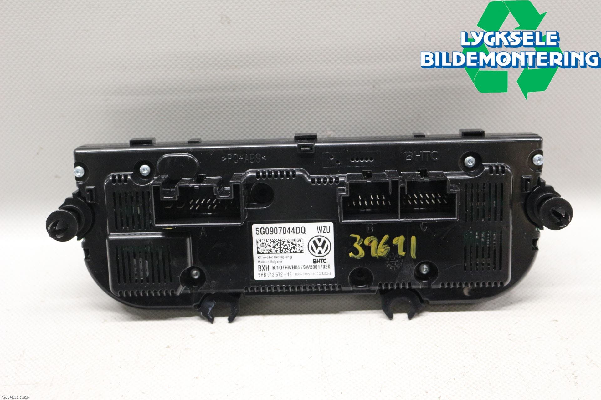 Volkswagen VW PASSAT 15-19 Ac Styrenhet Ac Manöveren