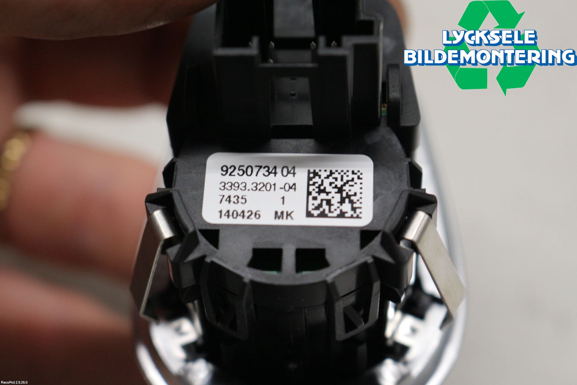 BMW 3 F30/F31/F80 12-19 Startknapp Personbil