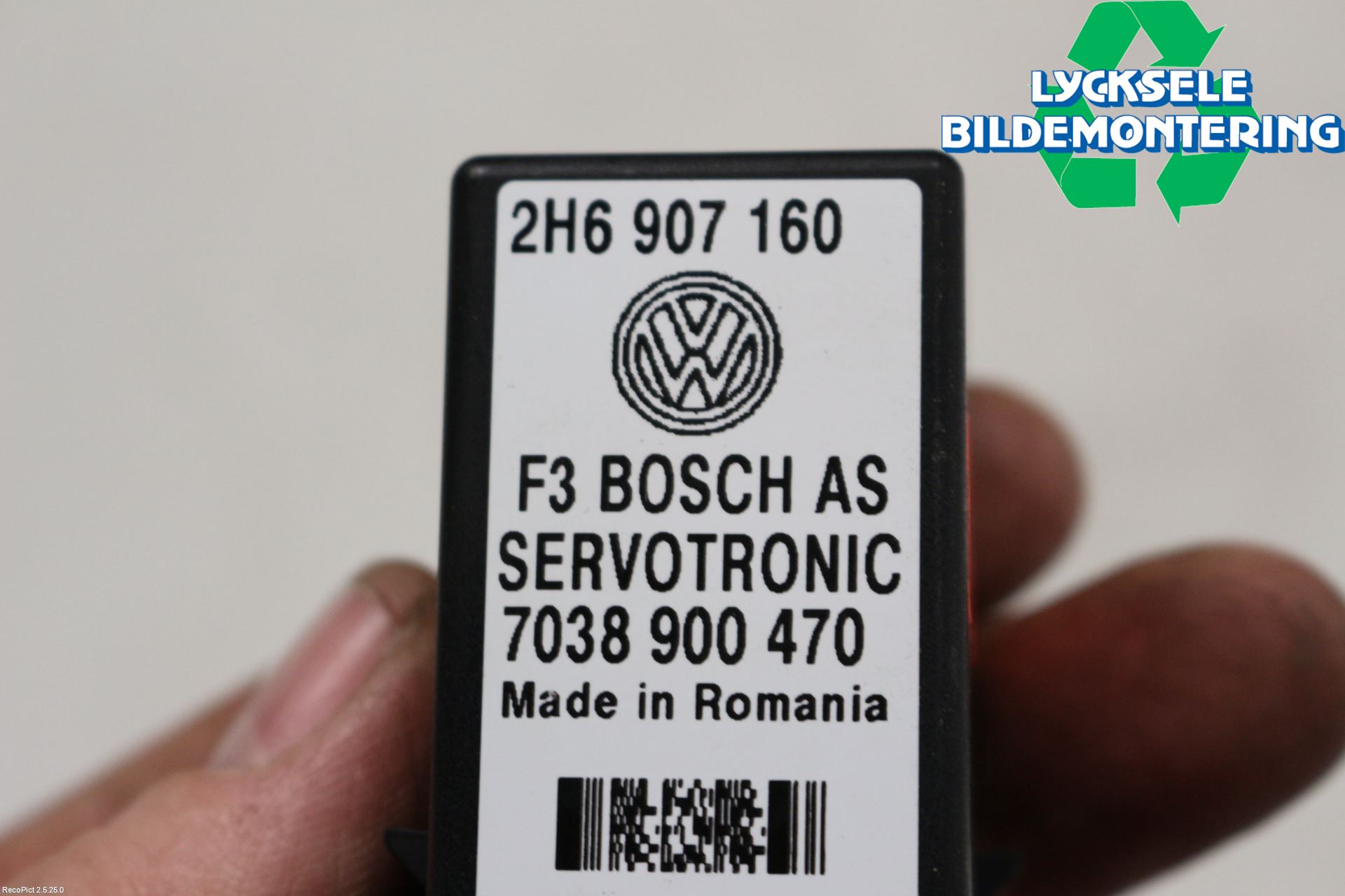 Volkswagen VW AMAROK 2H 10-22 Styrenhet Styrservo