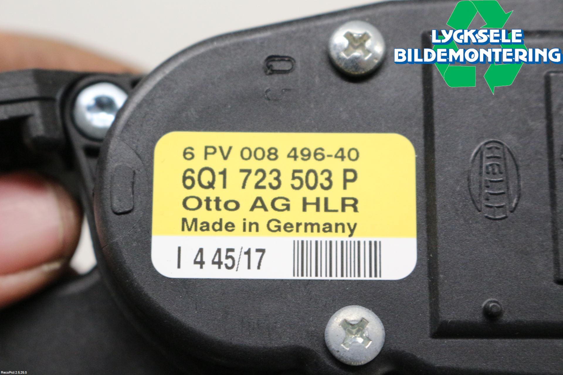 Volkswagen VW AMAROK 2H 10-22 Gaspedal