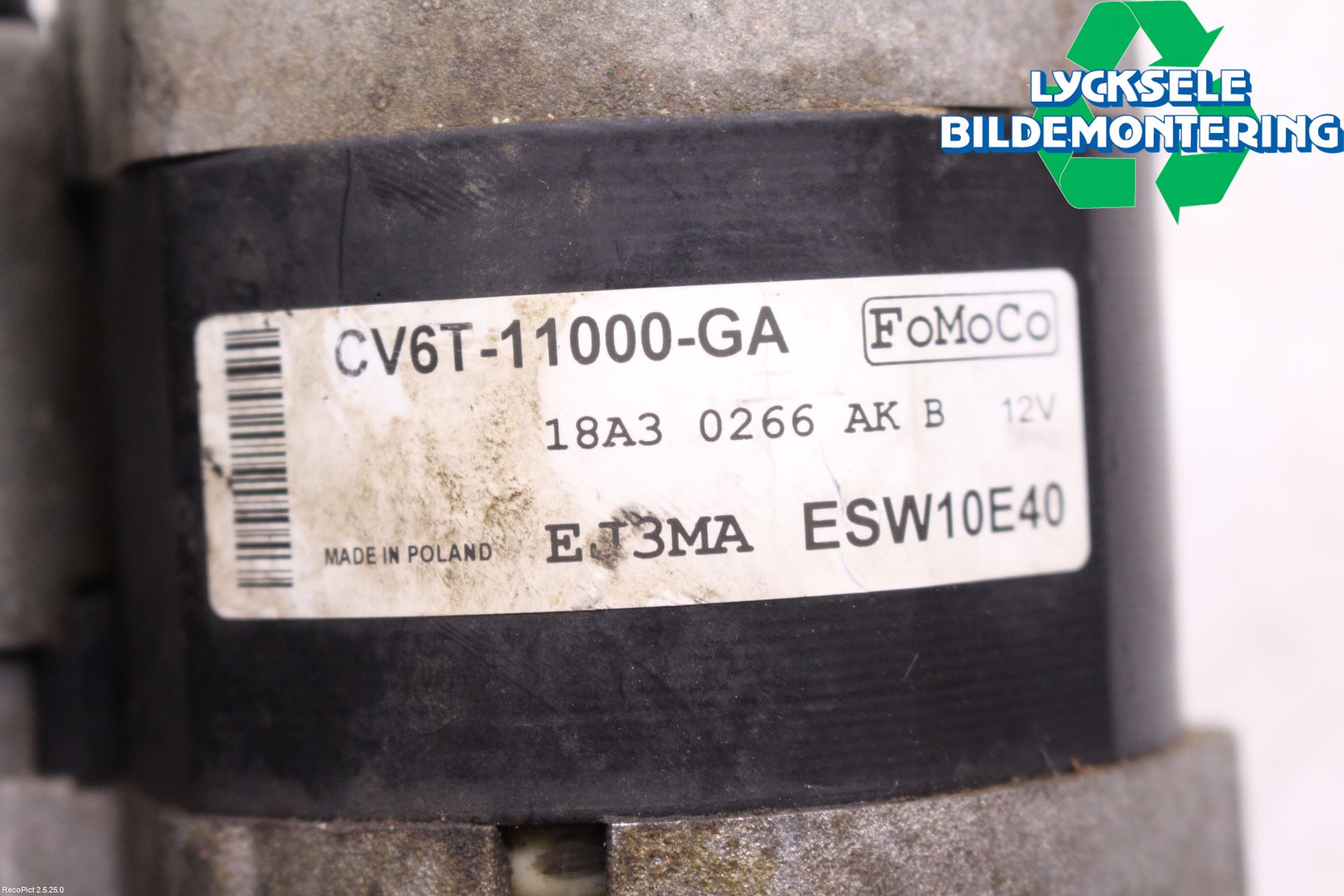 Ford FOCUS 11-14 Startmotor